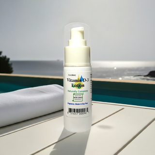 Vitamin D-3 Lotion | Non-GMO | Sunshine in a Bottle | Unscented | Made In The USA