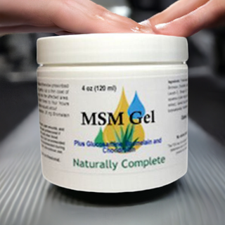 MSM Gel Plus Glucosamine Bromelain and Chondroitin  | Made In The USA