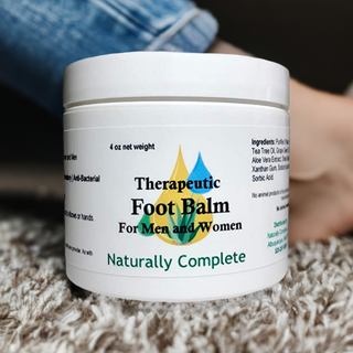 Therapeutic Foot Balm For Men and Women 2 oz. or 4 oz. Jar | Made In The USA